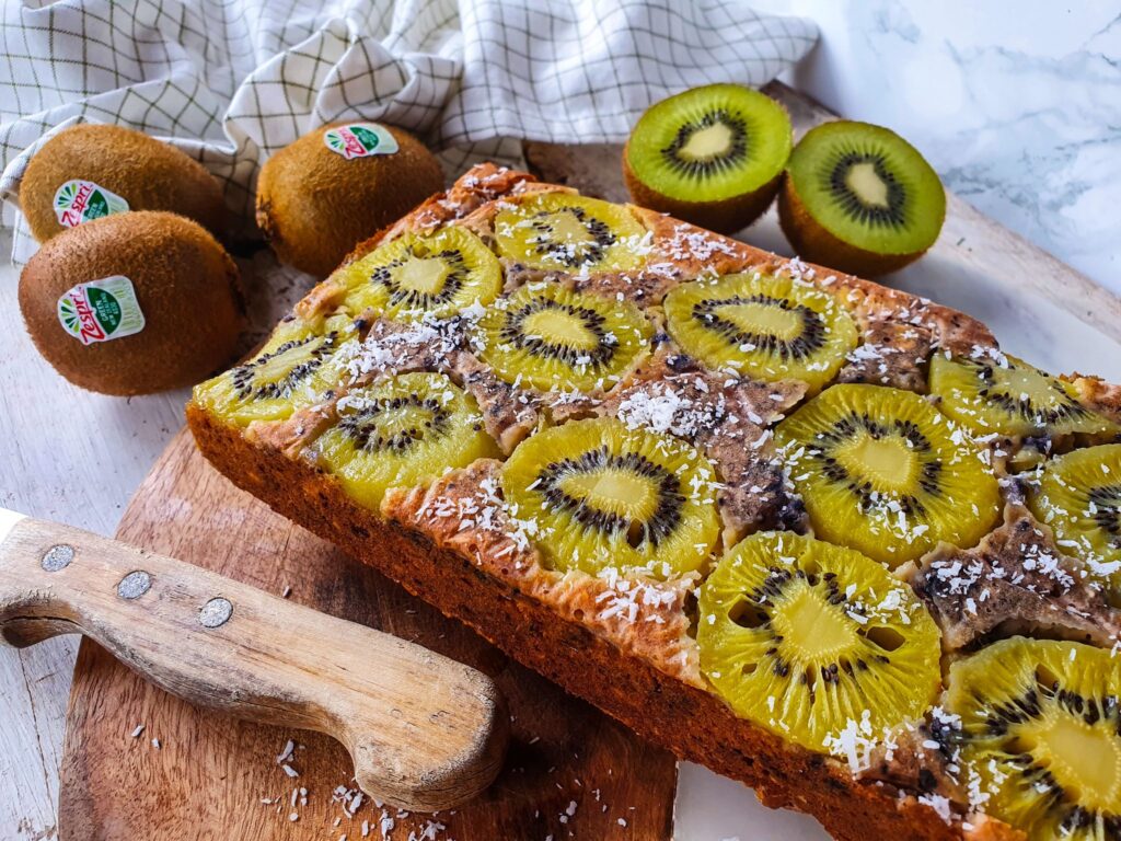 Recept: ontbijtcake met kiwi (héérlijk voor een luie zaterdag!)