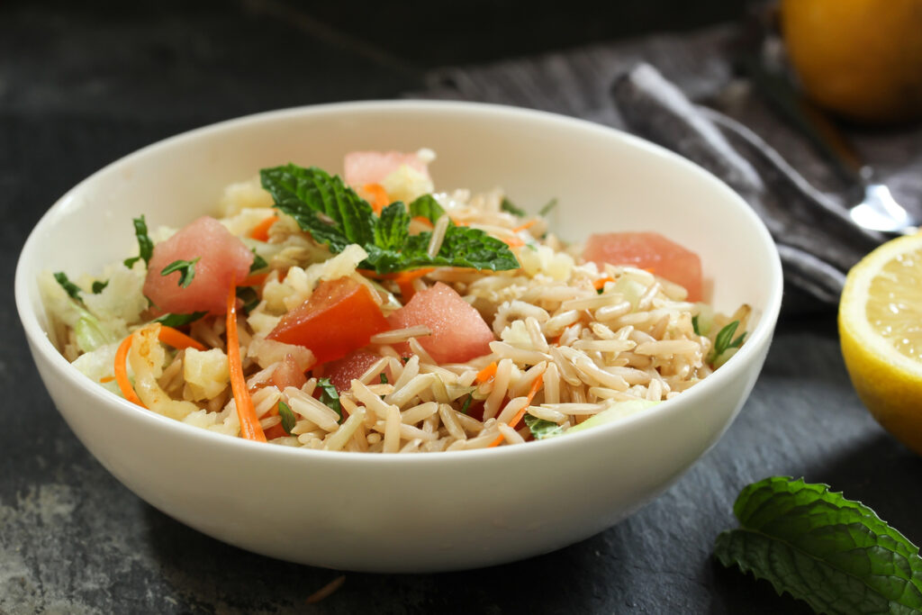 3 lekkere rijstsalades die je in de microgolf kan klaarmaken
