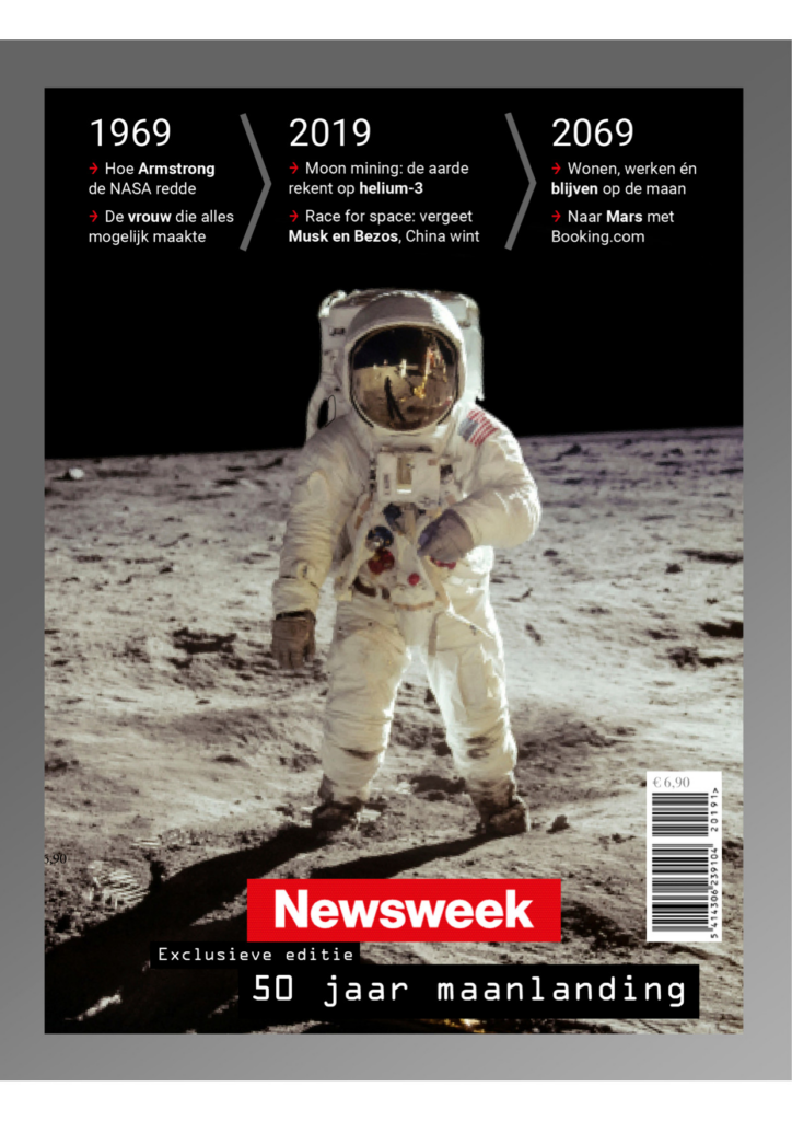 De eerste cover/editie van newsweek België