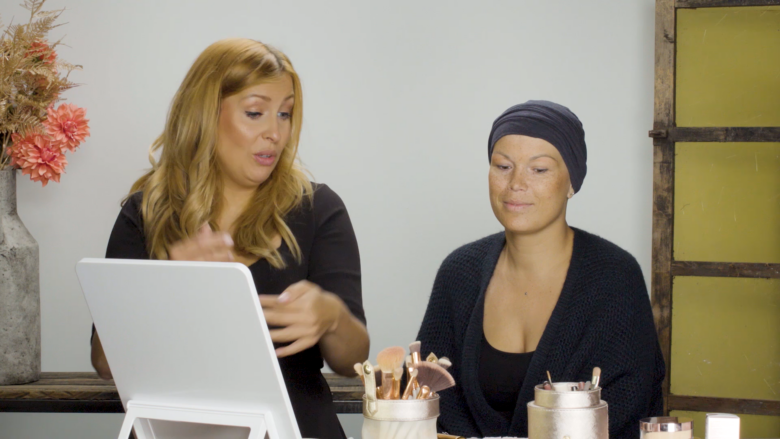 Stralen ondanks kanker: make-up tijdens de chemo