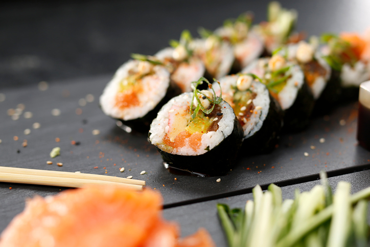 Sushi maakt slimmer: Eten maar!